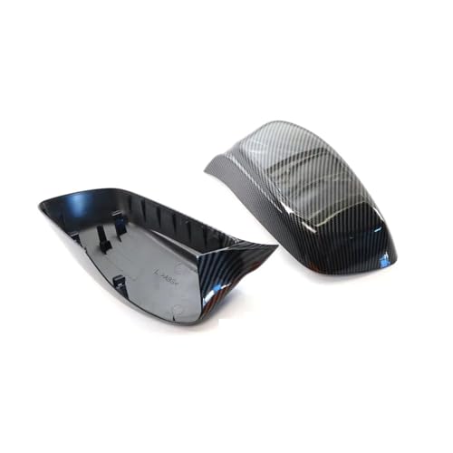 Coques Rétroviseurs BMW Série 5 E60 E61 2004-2008 Aspect Fibre de Carbone - 2