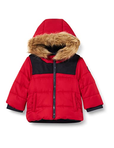 IKKS JUNIOR Doudoune Rouge Moyen à Capuche