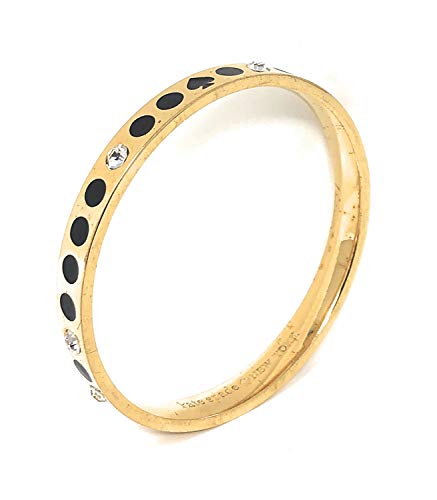 Kate Spade New York Spot The Spade Bangle Bracelet Black