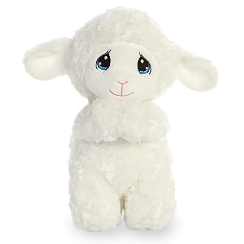 Image of Aurora - Precious Moments - 10" Luffie Praying Lamb - English