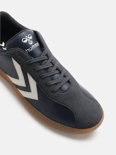 Image of hummel Classic Triumph Casual Suede Sneaker for Men Lightweight with Synthetic Suede Enhanced Comfort Cushioned Insole and Slip-Resistance Work and Play Business Casual Shoes