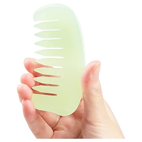 Leosense Jade Massage Comb for Relaxation Cover