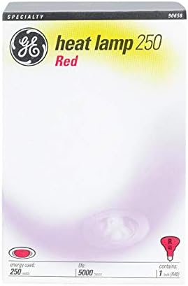 GE Lighting 37771 Red Heat Lamp Light Bulb