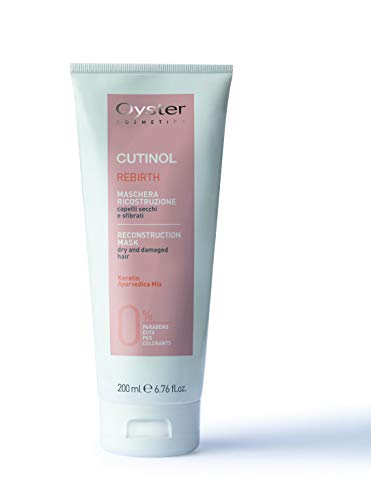 Oyster cosmetics Maschera Ricostruzione Cutinol Rebirth Capelli Secci E Sfibrati - 200 Ml, Trasparente, Aromatic