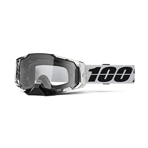 Lunettes 100% Armega MX ecran transparent masque moto cross enduro