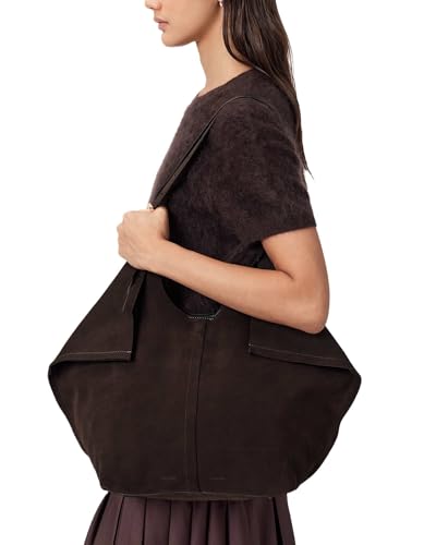 AllSaints Ara Suede East/West Tote miniatura 4