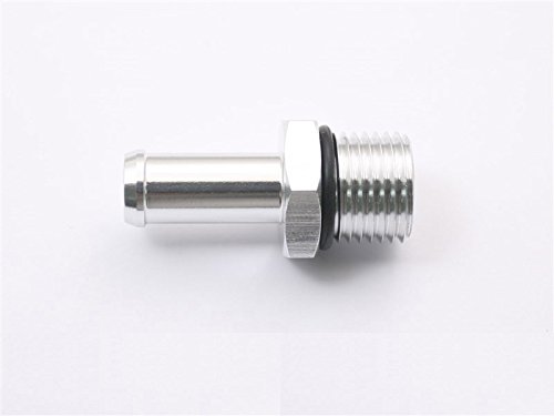Autobahn88 Aluminum Anodized Hose Barb Fitting - M16 P1.5 Male to OD= 10mm Barb (0.4