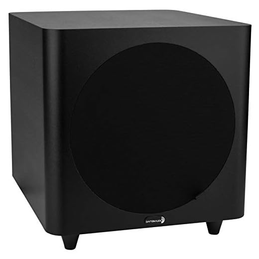Dayton Audio SUB-800 8" 80 Watt Powered Subwoofer