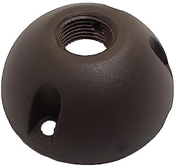 Miniatura 10 de Ironsmith Lighting Products Placa de montaje de aluminio, montaje empotrado de superficie resistente para iluminación de paisaje al aire libre de