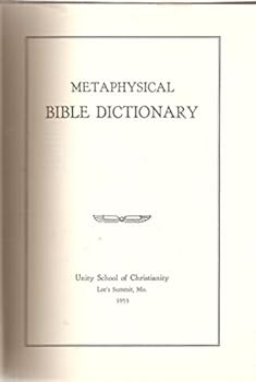 Hardcover Metaphysical Bible Dictionary Book