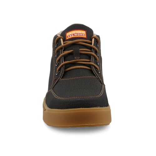Image of Twisted X Men's Kicks Nano Composite Toe Work Shoes, Charcoal, 7 W