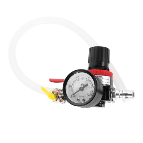 EXAOMBLE 車用水タンクテスター 自動車冷却システム漏れ検知器 耐久素材採用 高精漏水検出ツール 故障診断機能付き