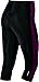 ASICS Women's Leg Balance Compression Knee Tights, Magenta, X-Small