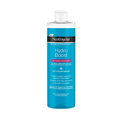 Neutrogena Hydro Boost 3-in-1 Mizellenwasser/effektive & sanfte Gesichtsreinigung / 2 x 200ml, 400 ml