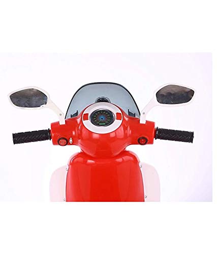 MunMun Toy Baby Scooter Battery Operated Ride on Bike with Music and Light for Baby Boy and Baby Girls Upto 4 Years (Red) - Image 6