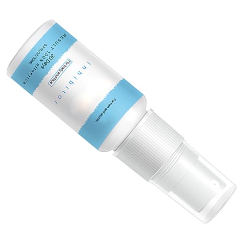 IWOWHERO Spray Inhibidor del Crecimiento del Vello sin Estimulación Aceite Nutritivo Reduce Densidad y Después Depilación para Uso Corporal y Facial