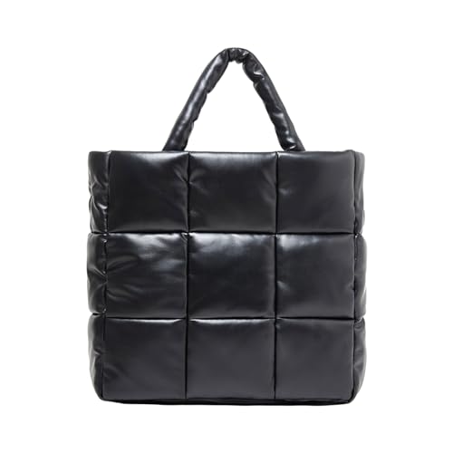 Sac à bandoulière spacieux matelassé avec fermeture éclair fluide pour femme