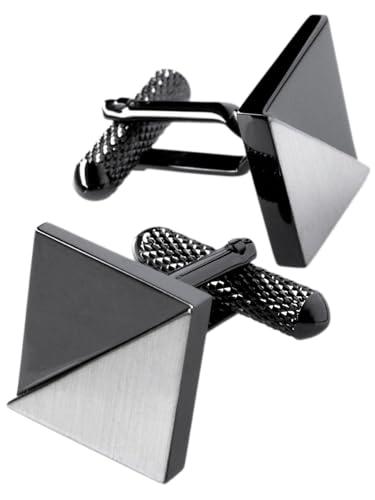 Image of [TAVARAT] Cufflinks for Men cuff links mens Black Silver Light Gold Tps-166
