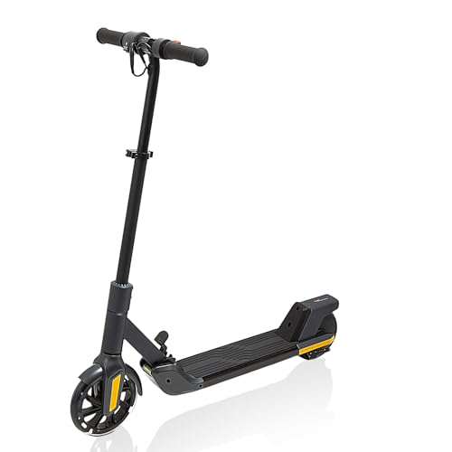 Monopattino Elettrico per Bambini 6-14 Anni, 150W, Ruota Anteriore con LED da 7', Freno a Pedale, 3 Velocità (8/12/16...