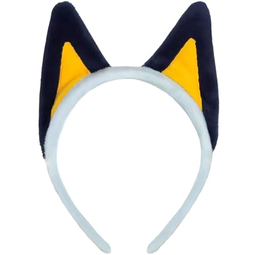 Unique Guest of Honor Bluey Ears Headband - (1 Pc) Vibrant Plush Bluey Headband Stylish & Durable Party Essential Ultimate Comfort & Style One Size Fits Most