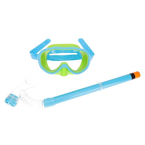 Mipcase Complete Snorkeling Set for Boys and Girls Diving Mask Snorkel Tube Scuba Mask Boys and Girls Snorkeling Gear Comfortable Fit