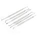 weatlake 6PCS Stainless Steel Rifle Cleaning Picks Gun Cleaning Pick Brush