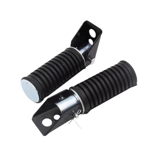 Repose-pieds universels de moto passager arrière pédales pliables noires