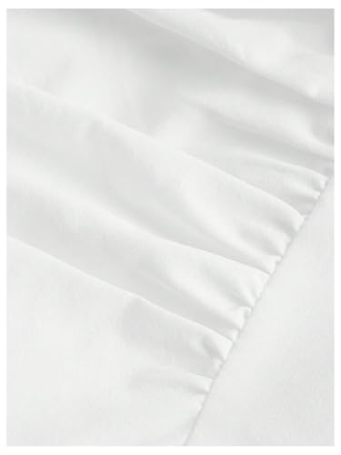 SweatyRocks Girl's Ruched Sleeveless Midi Dress High Waisted A Line Cami Dress3