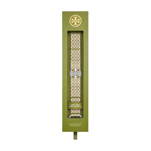 Image of Tory Burch Women's Eleanor 38 /40 /41 /42mm and 42 /44 /45 /46mm Stainless Steel Band for Apple Watch