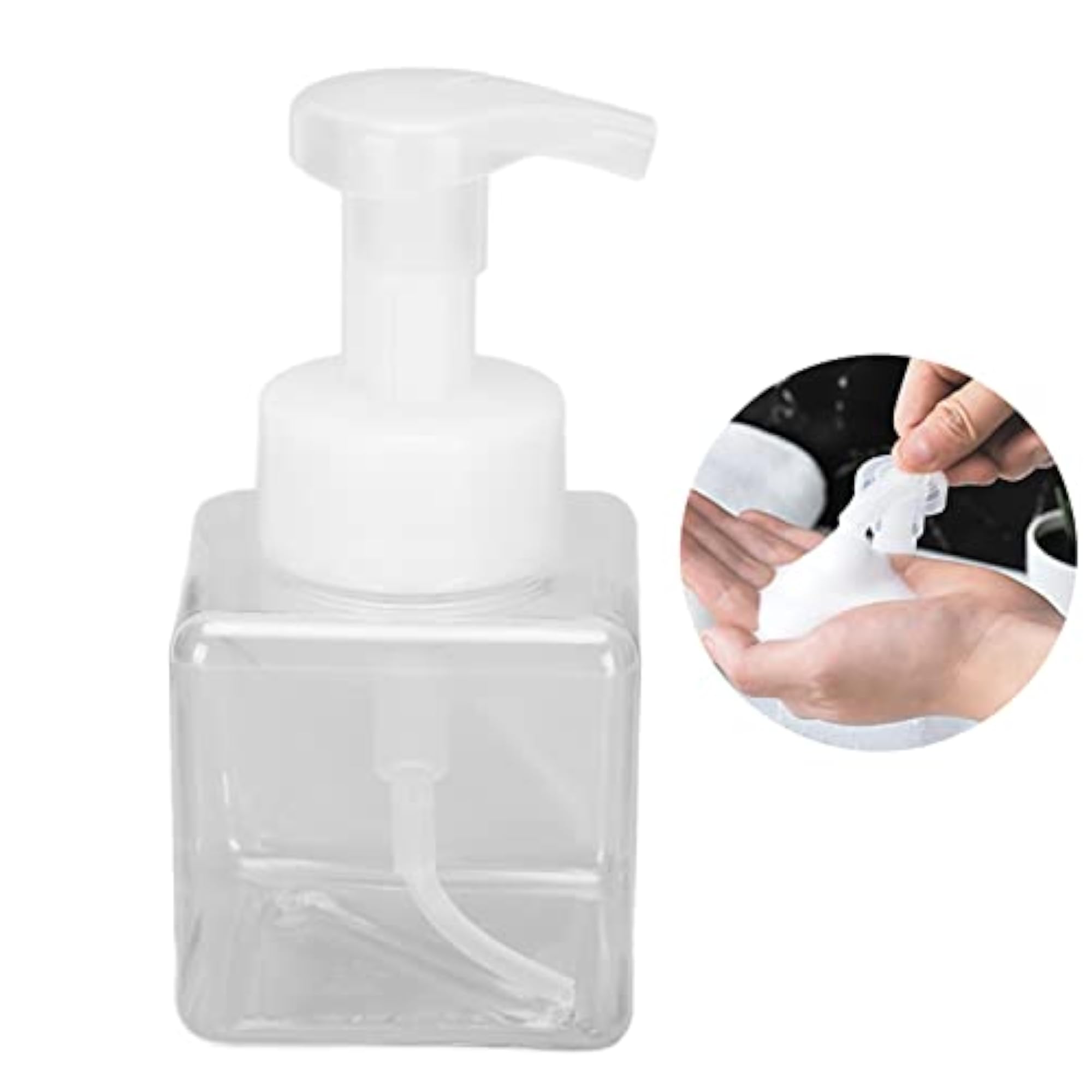 Eco Friendly Large Caliber Compact Firm PETG Pump Bottle for Home Travel