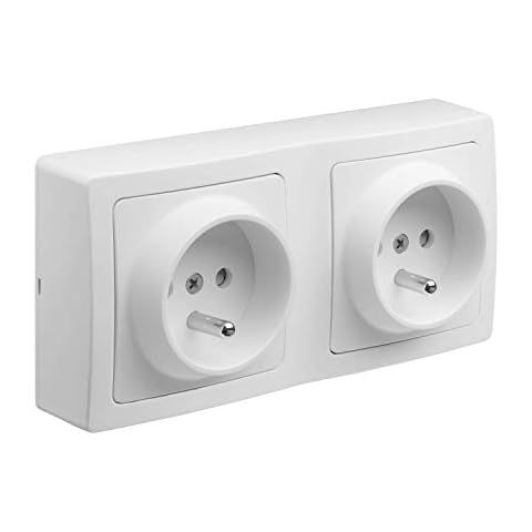 DEBFLEX Blok Double Prise Murale Cover