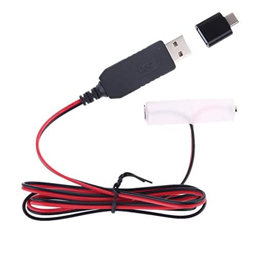 jo[T Type-C/USB  1.5-6V PO_~[drdP[u C ^A_v^[tWI LED Cg჊RPOdrp