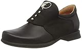 think schuhe händler schweiz Rutschfeste Sohle Think Damen Pensa_3-000266 nachhaltige Wechselfußbett Slipper, Schwarz (Schwarz 00), 42