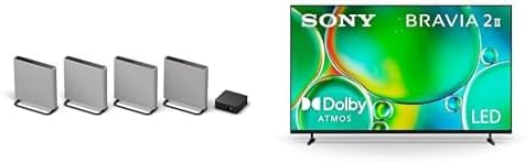 Sony BRAVIA Theater Quad 16-Speaker Home Theater System (HT-A9M2) with 65" 4K Ultra HD LED Smart TV (K-65S20M2) Bundle