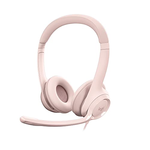Logitech-H390-Wired-Headset-for-PCLaptop-Stereo-Headphones-with-Noise-Cancelling-Microphone-USB-A-in-Line-Controls-Works-with-Chromebook-Rose