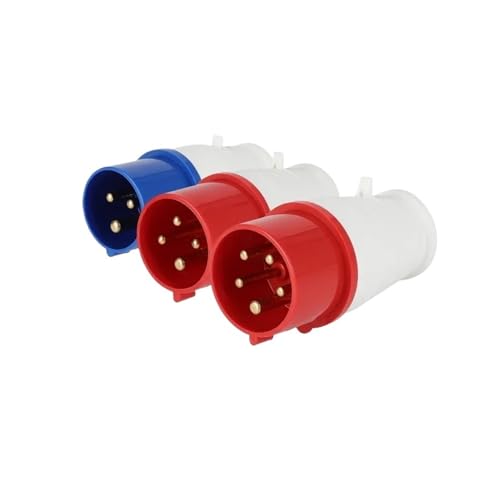 Prise industrielle 4 broches 16A pour stopper les coupures de courant sur chantier
