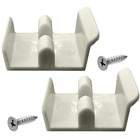 KP Kool Products - 1-5/8" Jamb Guide for Glass Shower Door Jamb Guide Used for Side or Bottom Replacement Not fits to All Rail-Rollers-Door, Please Refer Images 3 and 4 for Dimensions Cover