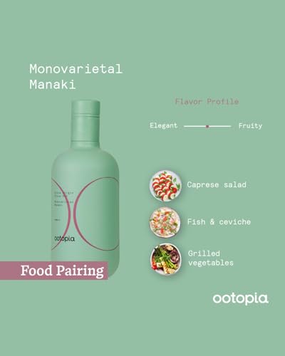 Ootopia Manaki Aceite de Oliva Extra Virgen 16.9 Fl Oz miniatura 5