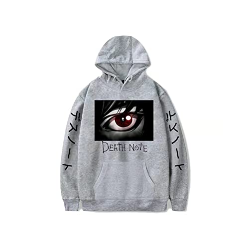 Patrón de anime Death Note Sudadera con capucha 3D Anime Cosplay Disfraz Deportes Casual Camisa...