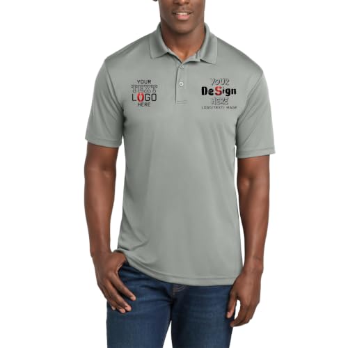 Custom Golf Polos - Personalized Sport-Tek Performance Polo Shirt for Teams, Events & Work Uniforms XS-4XL