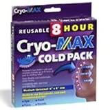 Ultra long lasting - CryoMAX stays cold for up to 8 hours Flexible - Stays flexible when frozen and contours easily to any part of the body Reusable - Can be frozen and refrozen thousands of times Versatile - CryoMAX's cold therapy can be used for a ...