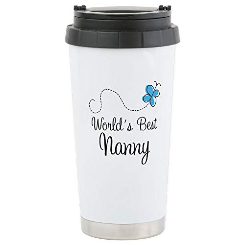 CafePress Nanny Grandma Wb 20 Oz Stainless Steel Travel Mug 20 oz. Insulated Stainless Steel Coffee Tumbler