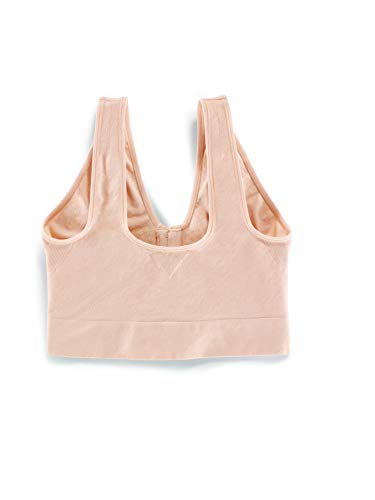 Just My Size Womens Pure Comfort Front Close Wirefree Mj1274 Bra, Sandshell, 5X Us #TOP3