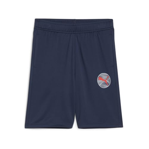 PUMA Unisex Active Sports Poly B Strick, Club Navy, 128 EU