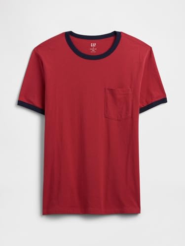 Image of GAP Men's Everyday Soft Crewneck Pocket Tee