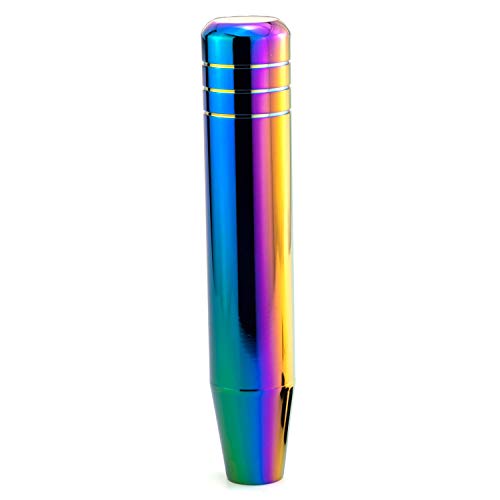 Thruifo 7.09" Gear Stick Shifter Knobs, Long Weighted Car Shift Handle Knob with Aluminum Alloy Fit Most Manual Automatic Transmissions, Multicoloured by Thruifo - Used condition - US$15.55