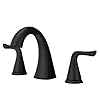   Pfister-Willa-Bathroom-Sink-Faucet-8-Inch-Widespread-2-Handle-3-Hole-Spot-Defense-Matte-Black-Finish-LF049MALSDB