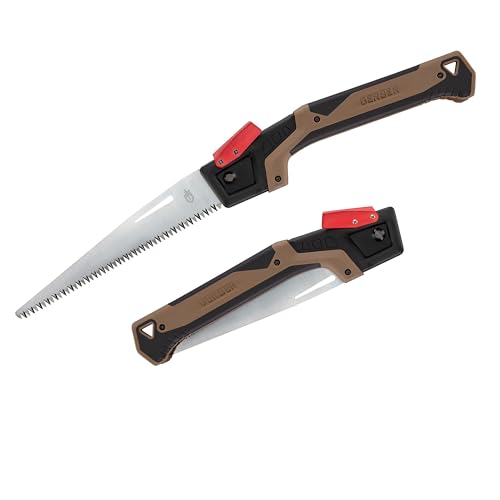 Gerber Gear Bushcraft Saw - Portable Camping Saw for Cutting