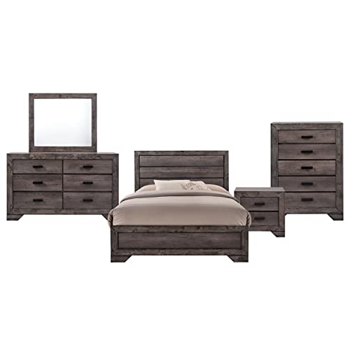Picket House Furnishings Grayson Youth Full Panel 5PC Bedroom Set