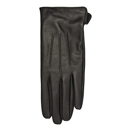 VERO MODA Damen Vmviola Leather Gloves Noos Handschuhe, Schwarz, S-M EU